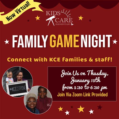 Kids Care Academy Family Game Night